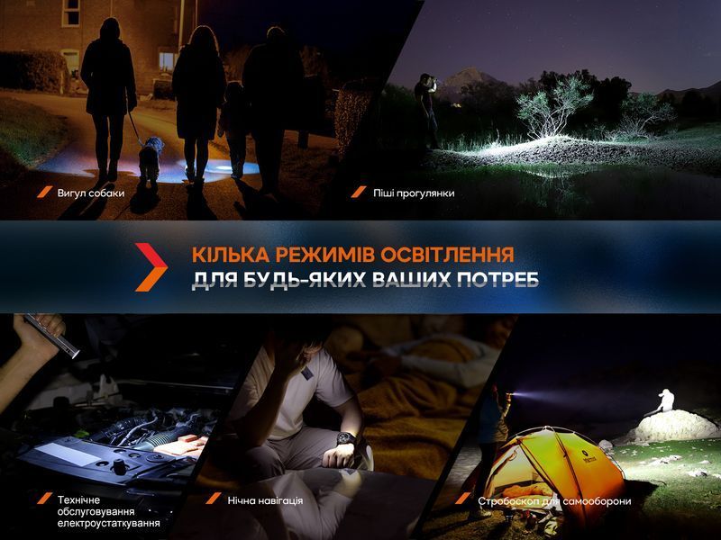 Ліхтар ручний Fenix E-CP блакитний E-CPblue фото