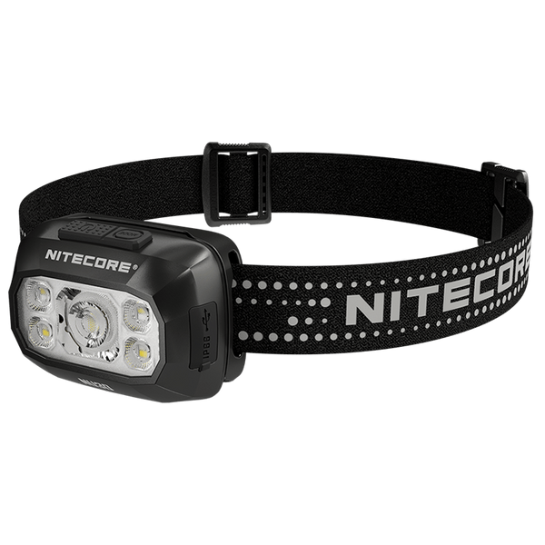 Ліхтар налобний Nitecore NU30 2024 (500 люмен, 3 режими, IP68, USB-С), чорний NU30 NEW 2024 фото
