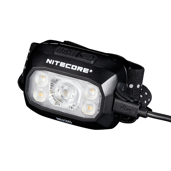 Ліхтар налобний Nitecore NU30 2024 (500 люмен, 3 режими, IP68, USB-С), чорний NU30 NEW 2024 фото
