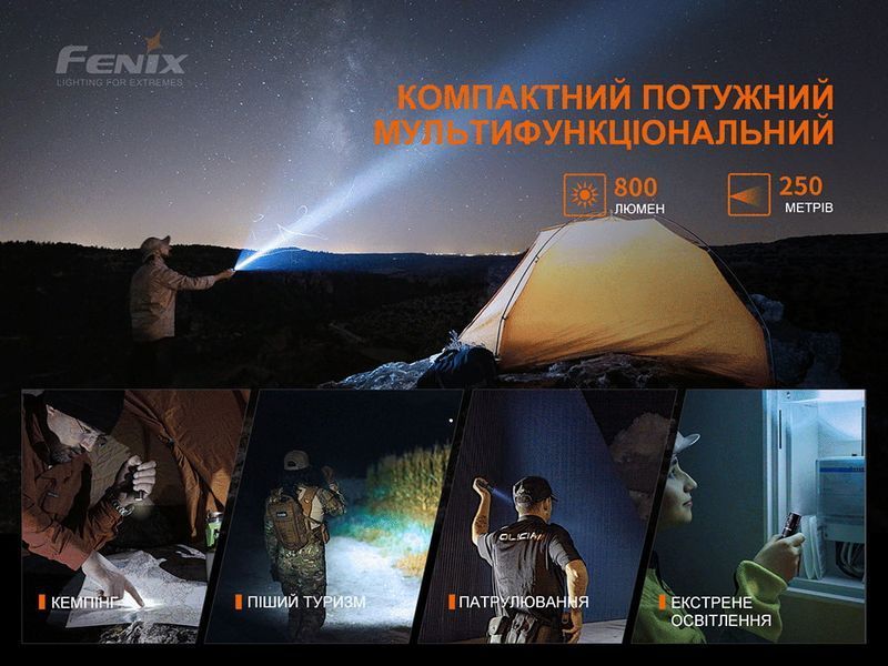 Ліхтар ручний Fenix PD25R PD25R фото