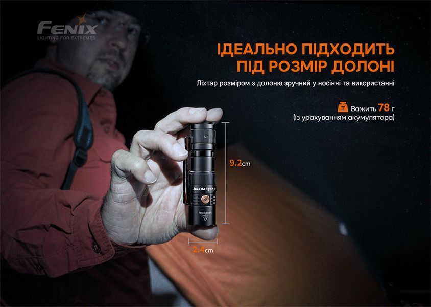 Ліхтар ручний Fenix PD25R PD25R фото