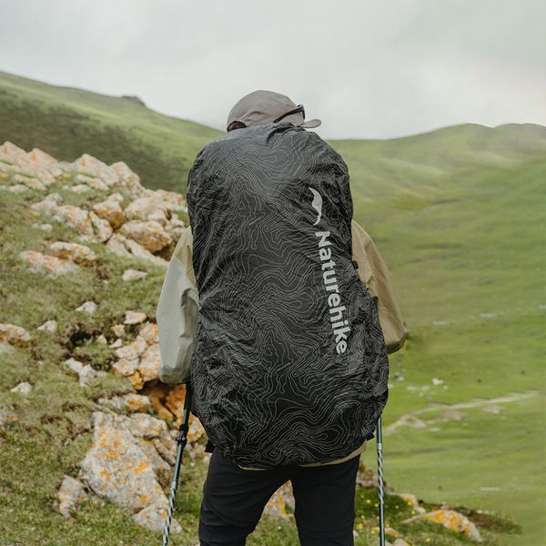 Чохол для рюкзака Naturehike CNK2450PJ010, M, чорний atlantxml_71435 фото